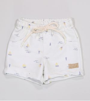 Conjunto Body Shorts Boy - 1243017 De 3 a 12 meses