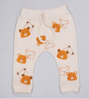 Conjunto Body Little Bear Laranja - 4602 De 0 a 12 meses