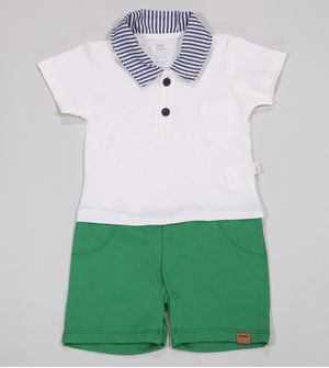 Macaquinho Boy - 2943 De 3 a 12 meses