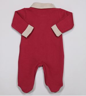 Macacão Vermelho - BK605 De 0 a 12 meses