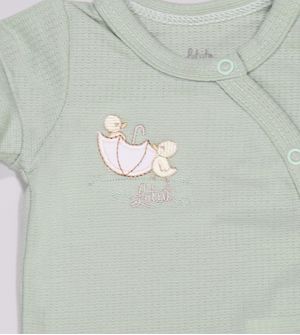 Conjunto Body/Shorts Patinhos De 0 a 12 meses