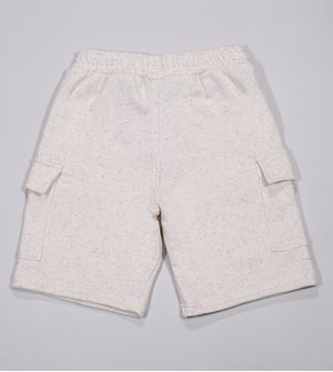 Bermuda Moletom Natural - 385574 De 4 a 8 anos