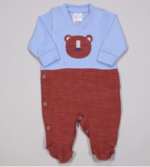 Macacão Ursinhos - 5625 De 0 a 9 meses