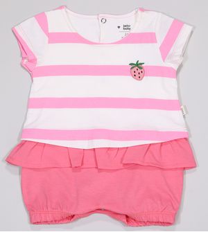 Macaquinho Listras Bebê - 2910 De 3 a 12 meses