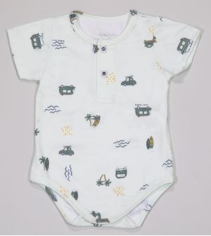 Conjunto Body Shorts - N6540 De 3 a 9 meses