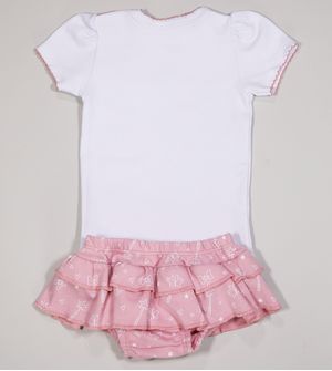 Conjunto Body/Calcinha Fadas - 25119 De 3 a 12 meses