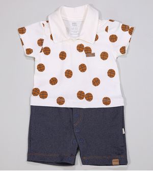 Macaquinho Balls - 2938 De 3 a 12 meses