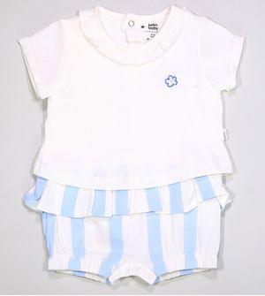 Macaquinho Listrado - 2921 De 3 a 12 meses