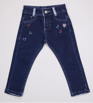 Calça Jeans Bob Bandeira - 131163 De 2 a 8 anos