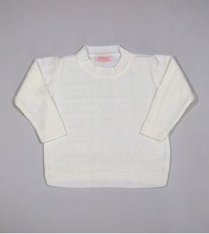 Sweater Tricot Lui - 406 Cru De 6 meses a 2 anos