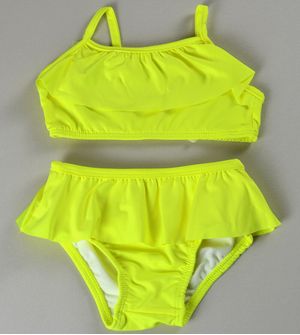 Biquíni Infantil Neon - 56976 Amarelo De 2 a 10 anos