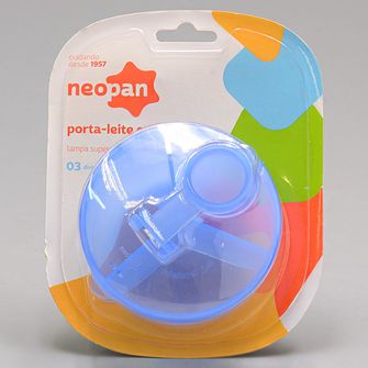 Porta Leite em Pó Azul