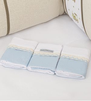 Kit Pano de Boca Plush Atoalhado com 3 peças