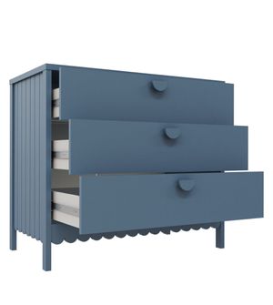 Cômoda Rococó com 3 Gavetas - Cia do Móvel