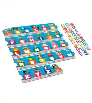 Quebra Cabeça Alfabeto Montanha Russa dos Bichinhos