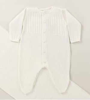 Saída Maternidade Tricot Delicadeza