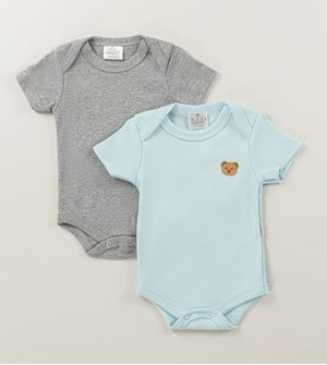 Kit Body Liso Azul com 2 unidades