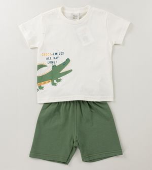 Conjunto Croco Sorridente