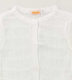 Casaco Corações Branco Noruega - 41811AB