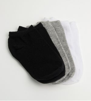 Kit Meia Cano Baixo com 3 unidades Tam. 21 ao 34