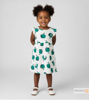 Vestido Maçã Verde