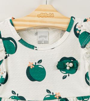 Vestido Maçã Verde