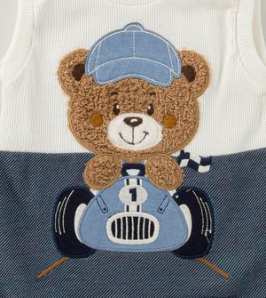 Macaquinho Malha Urso Piloto