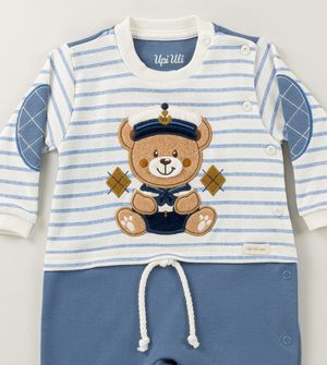 Macacão Suedine Marinheiro