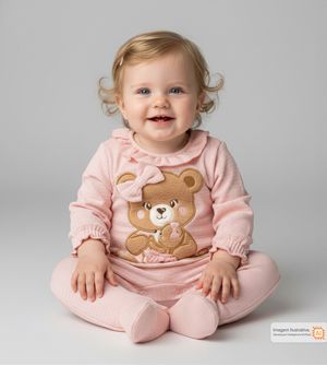 Macacão Malha Trico Ursas