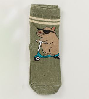 Kit Meia Soquete Infantil com 3 Unidades Tam. 23 à 26