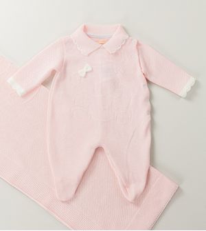 Saída Maternidade Tricot Ursinho