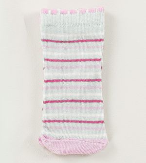 Kit Meia Soquete Bebê com 3 Unidades Tam. 17 à 22 - 35CIA3