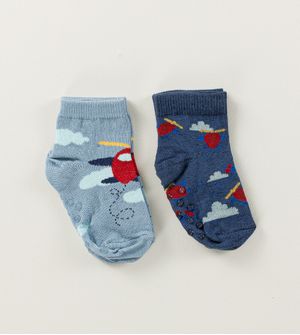 Kit Meia Soquete Bebê com 2 Unidades - 2040CIA