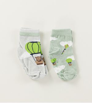 Kit Meia Soquete Bebê com 2 Unidades - 2040CIA