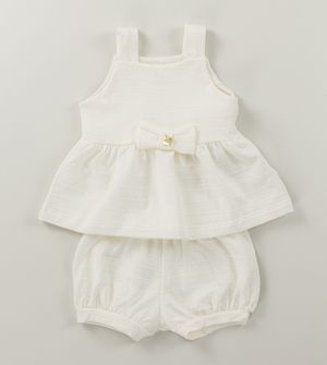 Conjunto Lacinho Off White