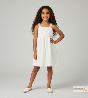 Vestido Brilho Delicado Off White