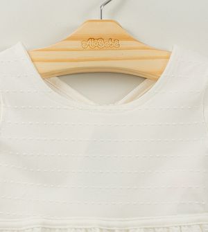 Vestido Lacinho Off White