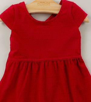 Vestido Lacinho Vermelho