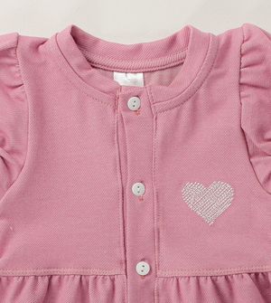 Vestido Coração Rosa