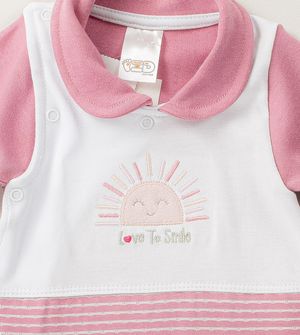 Macacão Adoro Sorrir