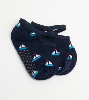 Meia Sapatilha Antiderrapante Barquinho Tam. 21 ao 24