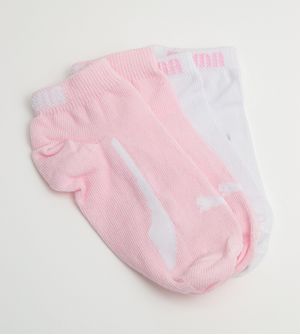 Kit Meia Sapatilha Rosa com 2 unidades Tam. 21 ao 24