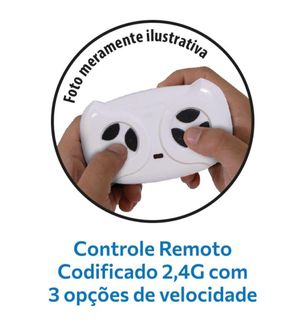 Carro Chevy Elétrico 12V com Controle Remoto Bandeirante