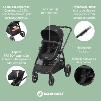 Carrinho Travel System Anna 3  TS TRIO
