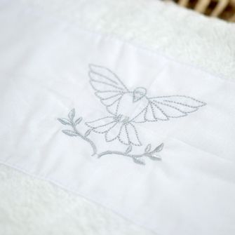 Toalha de Boca Batizado Organza