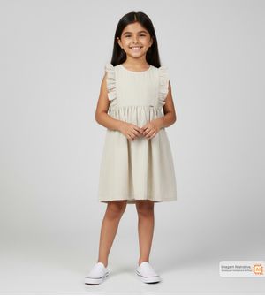 Vestido Listras Delicadas Brilho