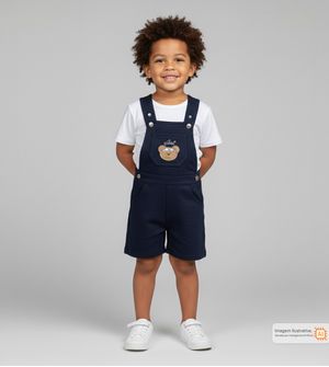 Jardineira Urso Piloto