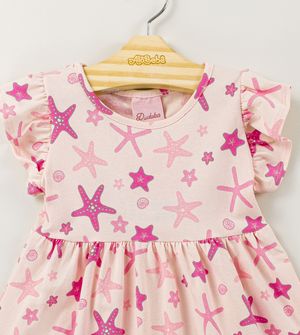 Vestido Estrela do Mar Rosa
