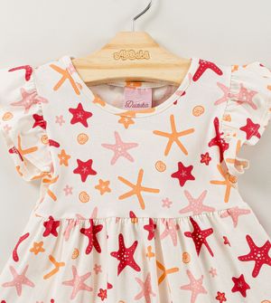 Vestido Estrela do Mar Off White