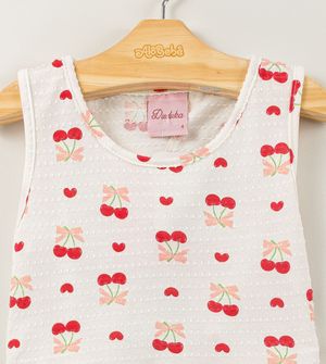 Vestido Cerejinhas